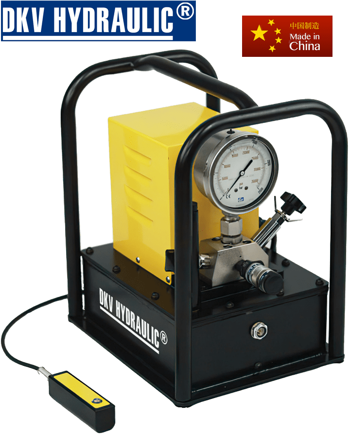 Bơm điện thủy lực 2000 bar, Bơm điện thủy lực cao áp DP2000, Electric high pressure hydraulic pumps DP2000