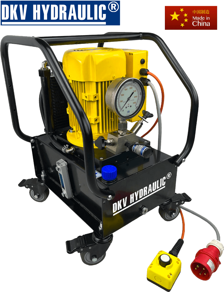 Bơm điện thủy lực 2500 bar, Bơm điện thủy lực cao áp DPW2500-20, Electric high pressure hydraulic pumps DPW2500-20