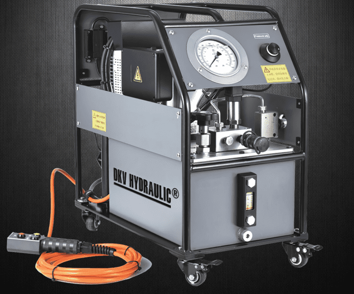 Bơm điện thủy lực 2800 bar, Bơm điện thủy lực cao áp PTES28020, Electric high pressure hydraulic pumps PTES28020