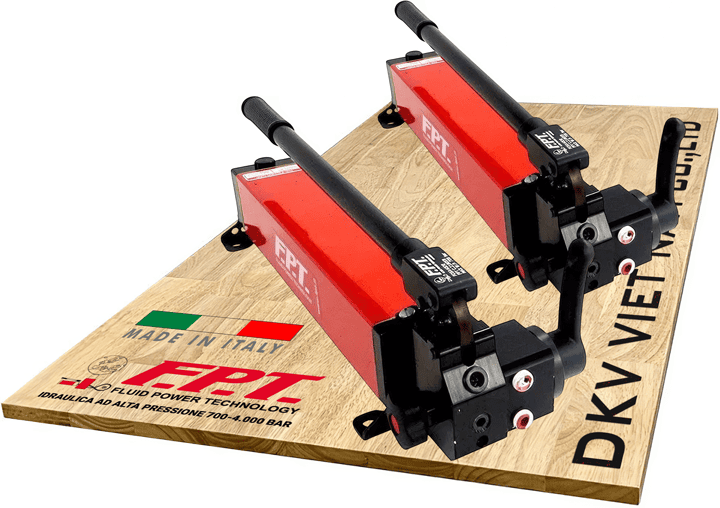 Bơm tay thủy lực FPT PDSA-40-DE L8, FPT hydraulic hand pump PDSA-40-DE L8
