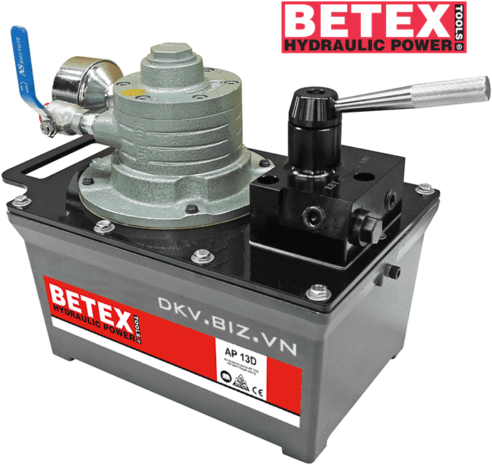 bom thuy luc khi nen Betex ap 13D , Betex air hydraulic pump ap 13D