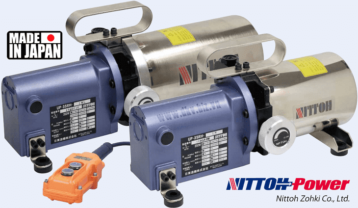 bom dien thuy luc Nittoh Power UP-35RH-1M, Nittoh Power electric hydraulic pump UP-35RH-1M