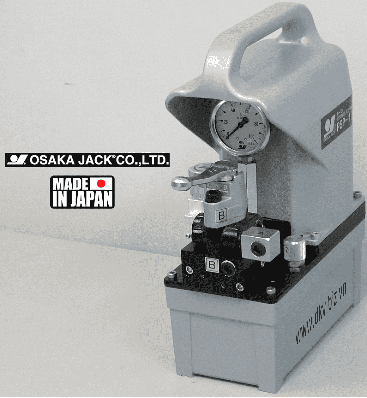 bom dien thuy luc Osaka PSP-1.6DGS, Osaka electric hydraulic pump PSP-1.6DGS
