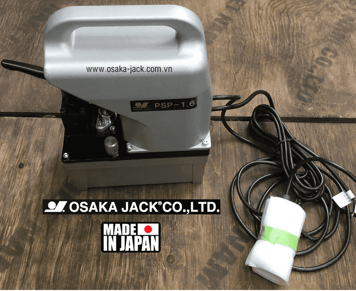 bom dien thuy luc Osaka PSP-1.6jGS, Osaka electric hydraulic pump PSP-1.6jGS