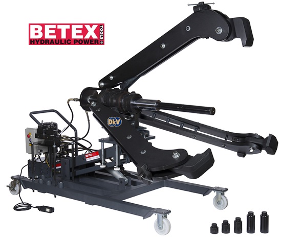 cao thuy luc, hxpm 150,mobile hydraulic puller, betex