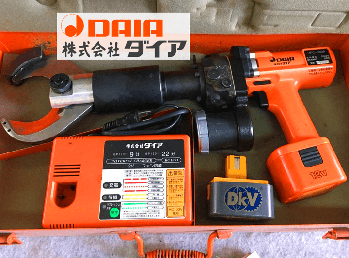 Máy cắt cable thủy lực HPC-65BR, Daia hydraulic cable cutters HPC-65BR
