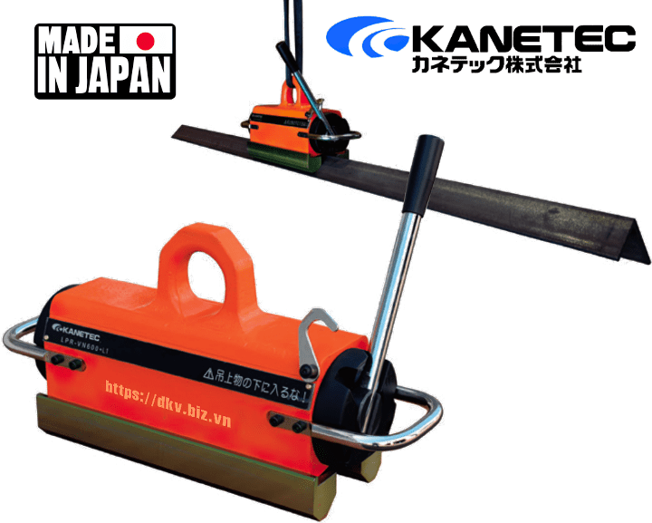 Cẩu nam châm Kanetec LPR-VN300+L1, Kanetec permanent magnetic lifma LPR-VN300+L1