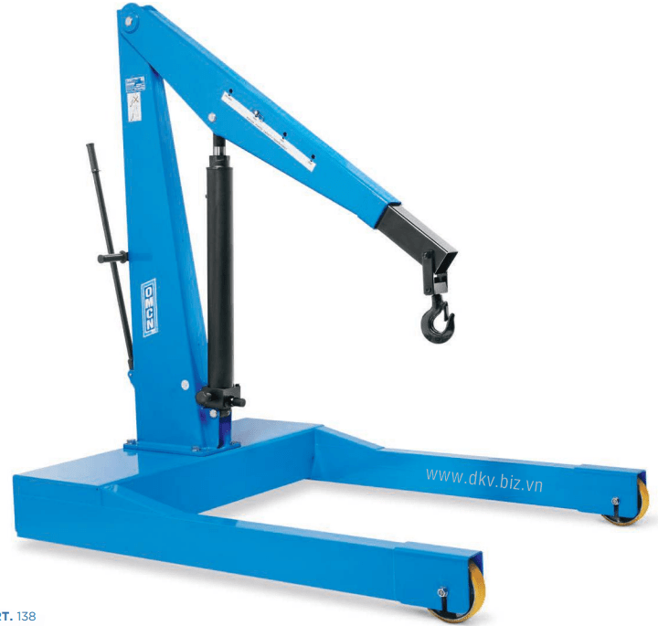 Cẩu thủy lực OMCN 137, OMCN workshop cranes 137