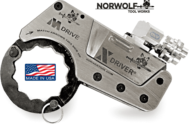 co le thuy luc Norwolf X-M2 Spanner, Norwolf low hydraulic torque wrench X-M2 Spanner