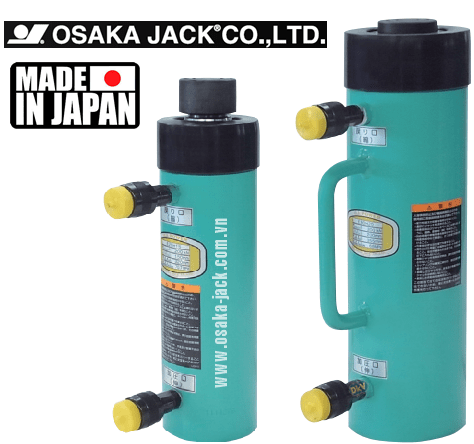 kich thuy luc Osaka E20H15, con doi thuy luc E20H15, Osaka double acting hydraulic jack E20H15