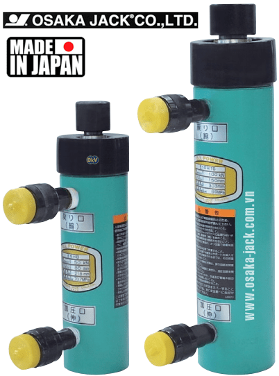 kich thuy luc Osaka E5H3, con doi thuy luc E5H3, Osaka double acting hydraulic jack E5H3