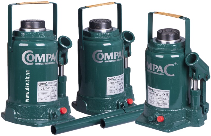 Con đội thủy lực Compac CBJ 3, kích thủy lực Compac CBJ 3, Compac hydraulic bottle jack CBJ 3