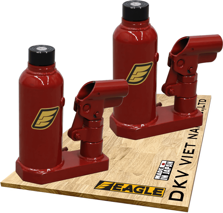 Con đội thủy lực Eagle D-040, kích thủy lực Eagle D-040, Eagle hydraulic bottle jack D-040