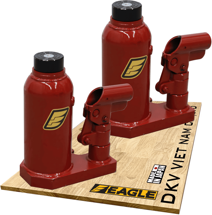 Con đội thủy lực Eagle D-060, kích thủy lực Eagle D-060, Eagle hydraulic bottle jack D-060