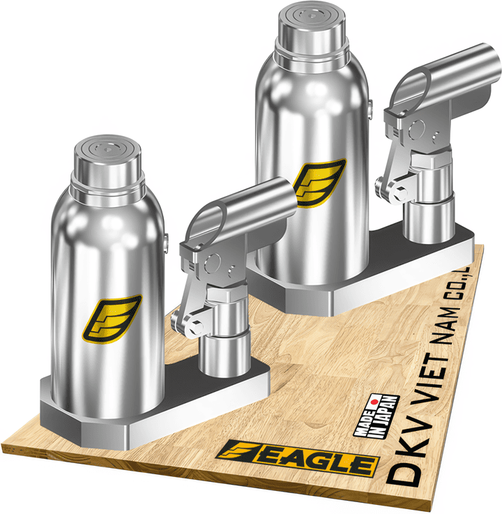 Con đội thủy lực Eagle D-060C, kích thủy lực Eagle D-060C, Eagle hydraulic bottle jack D-060C