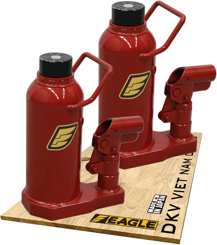 Con đội thủy lực Eagle D-100, kích thủy lực Eagle D-100, Eagle hydraulic bottle jack D-100