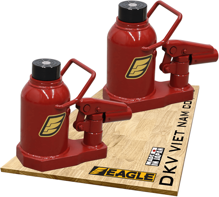 Con đội thủy lực Eagle DT-100, kích thủy lực Eagle DT-100, Eagle hydraulic bottle jack DT-100