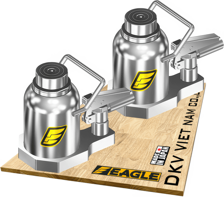 Con đội thủy lực Eagle DT-200C, kích thủy lực Eagle DT-200C, Eagle hydraulic bottle jack DT-200C