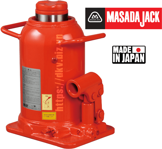 Con đội thủy lực Masada MH-50Y, kích thủy lực Masada MH-50Y, Masada hydraulic bottle jack MH-50Y
