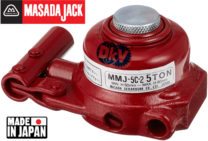 Con đội thủy lực Masada MMJ-5C-2, kích thủy lực Masada MMJ-5C-2, Masada hydraulic bottle jack MMJ-5C-2