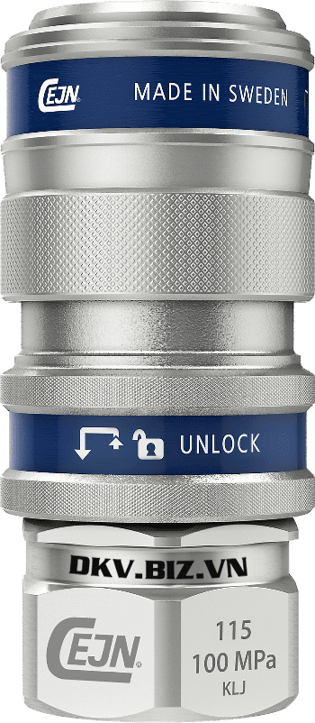 Coupler thủy lực cao áp Cejn 101151401, Cejn female hydraulic high pressure 101151401