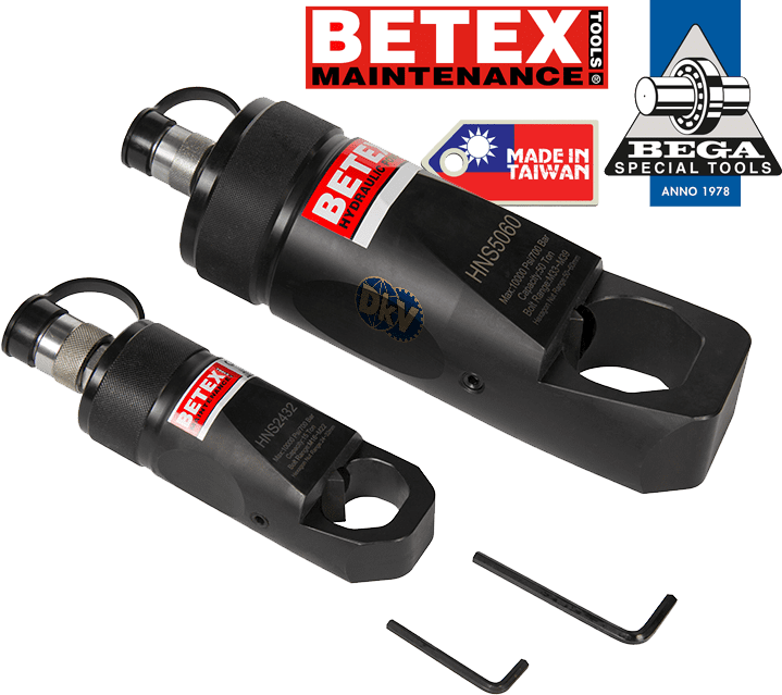 Cắt đai ốc thủy lực Betex HNS 1924, Betex hydraulic nut splitter HNS 1924