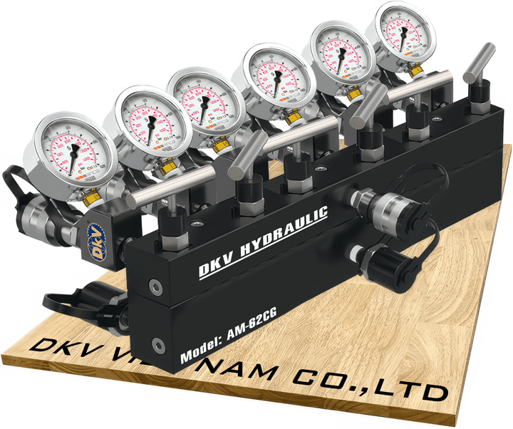 Đầu chia thủy lực AM-62CG, Hydraulic manifold AM-62CG