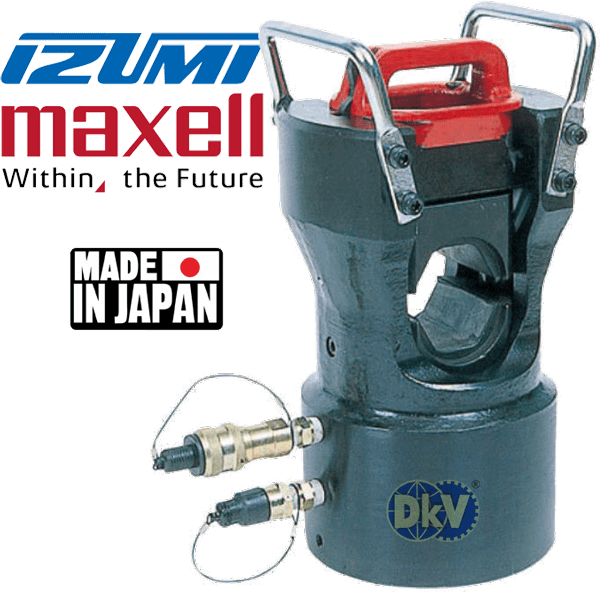 Đầu ép cos thủy lực Izumi EP-100W, Izumi hydraulic compression tools EP-100W