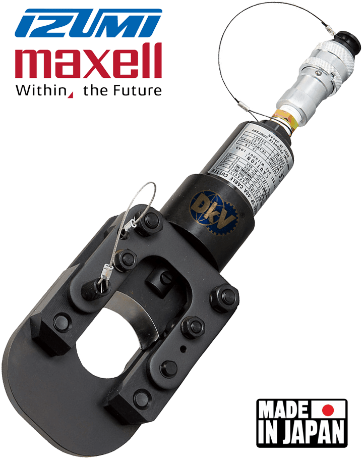 Đầu cắt cable thủy lực Izumi S-40A, Izumi hydraulic cutters S-40A