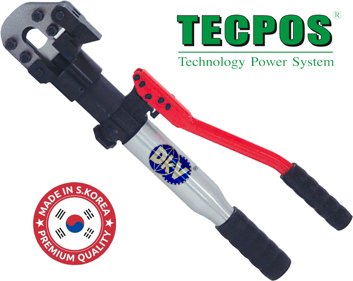 Kìm ép cốp thủy lực Tecpos TCC24, Tecpos hand hydraulic crimping tools TCC24