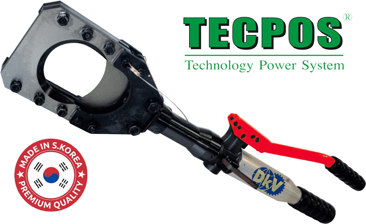 Kìm ép cốp thủy lực Tecpos TCC55B, Tecpos hand hydraulic crimping tools TCC55B
