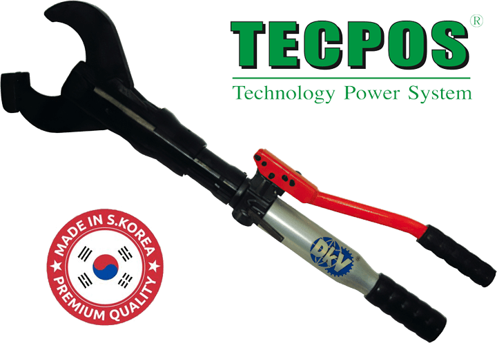 Kìm ép cốp thủy lực Tecpos TCC55C, Tecpos hand hydraulic crimping tools TCC55C