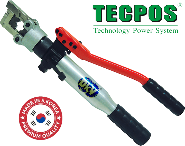 Kìm ép cốp thủy lực Tecpos TCP240, Tecpos hand hydraulic crimping tools TCP240