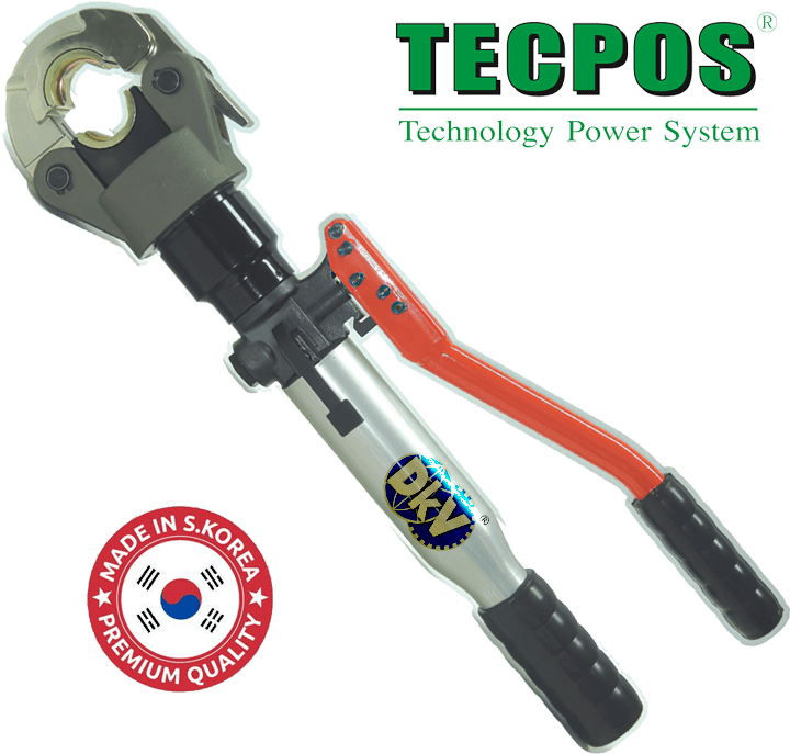 Kìm ép cốp thủy lực Tecpos TCP400-20, Tecpos hand hydraulic crimping tools TCP400-20