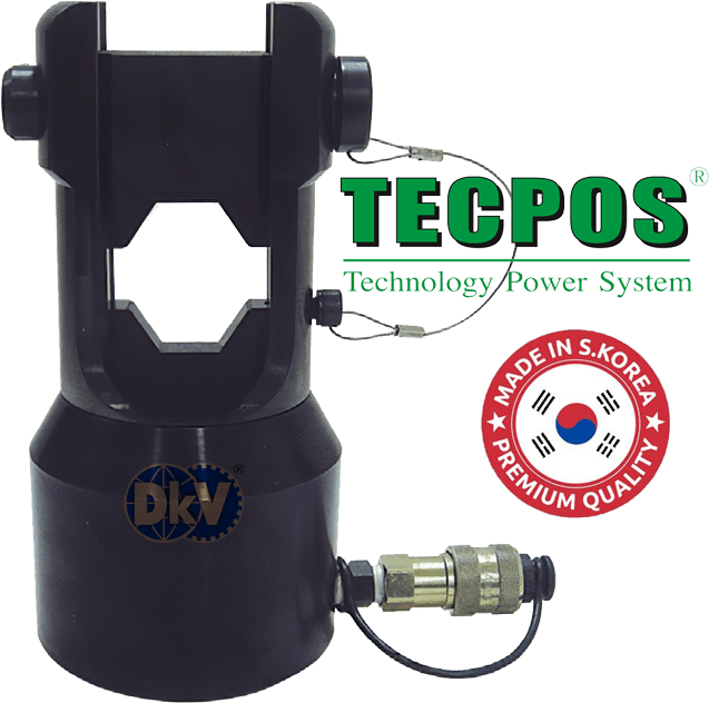 Đầu ép cốp thủy lực Tecpos TTCP800-N, Tecpos hydraulic crimping heads TTCP800-N