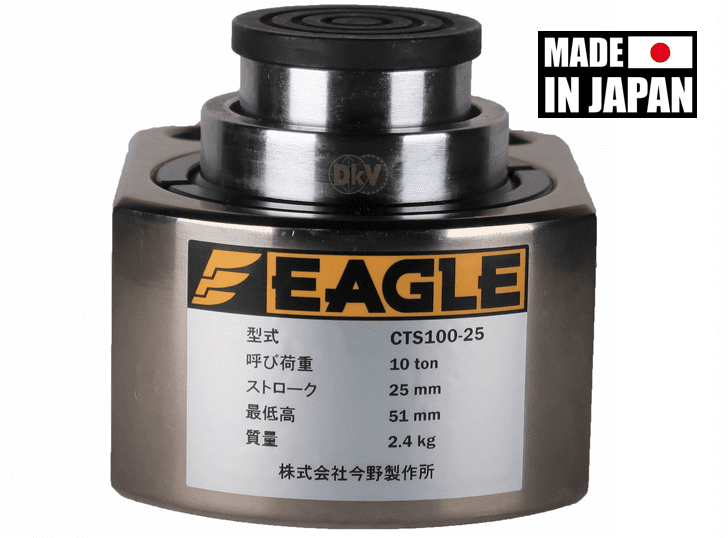 kich thuy luc Eagle CTS100-25, Eagle short hydraulic jack CTS100-25