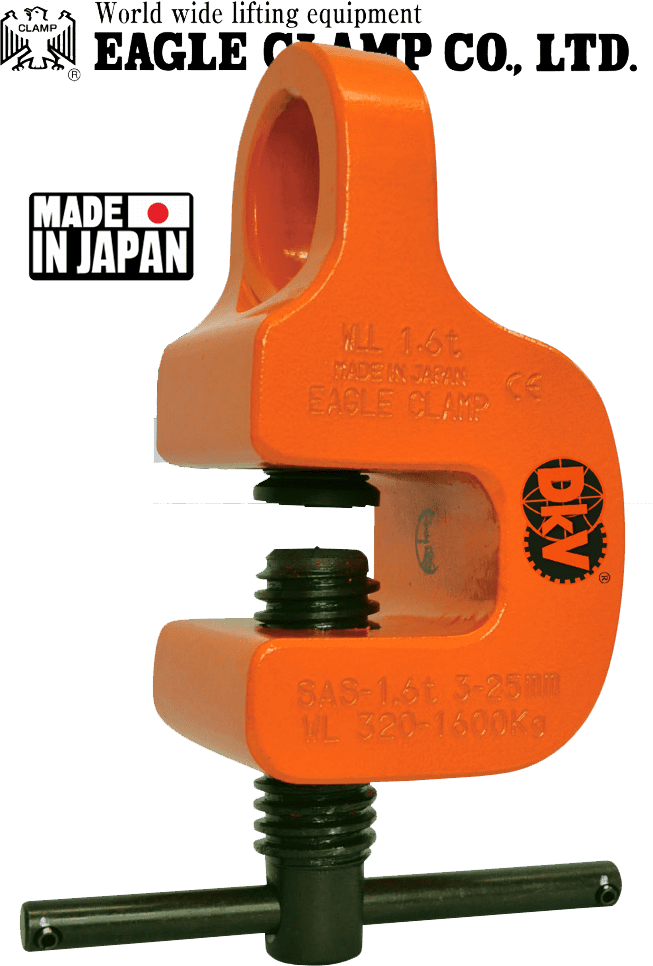Kẹp tôn Eagle clamp SAS-1.6, Eagle clamp steel clamp SAS-1.6