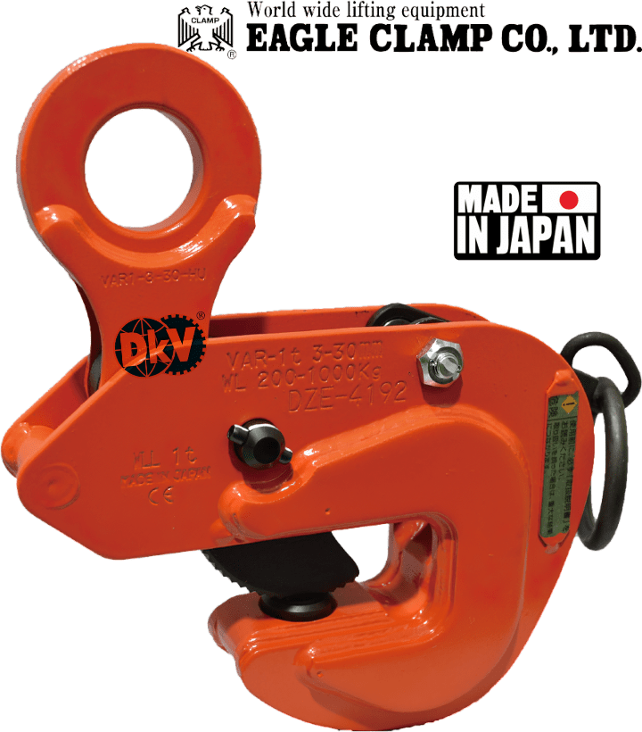 Kẹp tôn Eagle clamp VAR-3, Eagle clamp lifting clamps for steel VAR-3