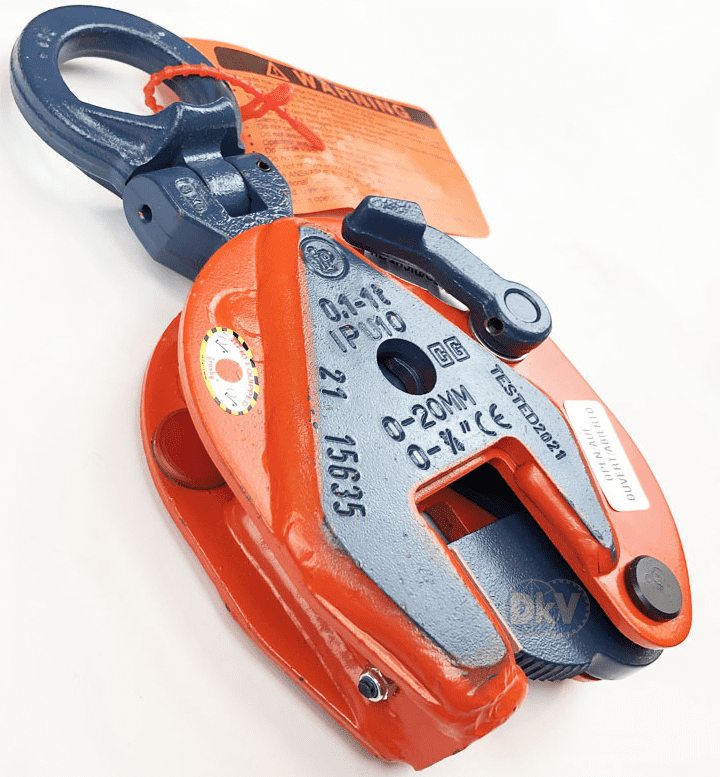 Kẹp tôn đứng Crosby IPU10J (6 ton), Crosby vertical lifting clamps for steel IPU10J (6 ton)