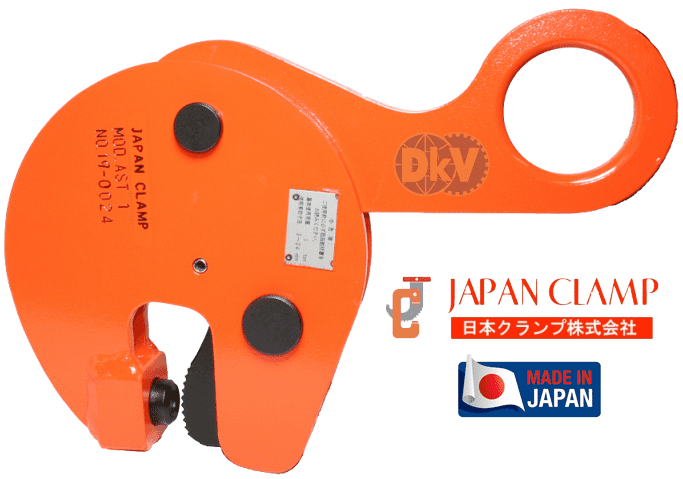 Kẹp tôn đứng Japan Clamp AST-0.5, Japan Clamp vertical lifting clamps for steel AST-0.5