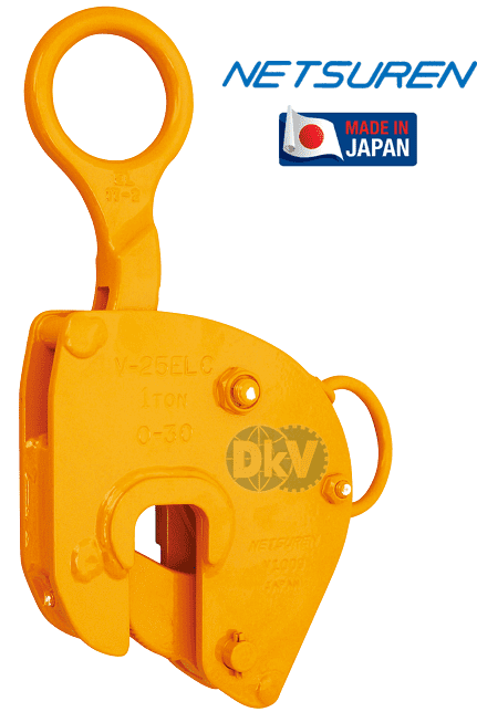 Kẹp tôn đứng Netsuren V-25ELC (2 ton) Netsuren vertical lifting clamps for steel V-25ELC (2 ton)