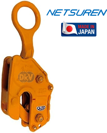Kẹp tôn đứng Netsuren V-25N (10 ton, 0 - 75 mm), Netsuren vertical lifting clamps for steel V-25N (10 ton, 0 - 75 mm)