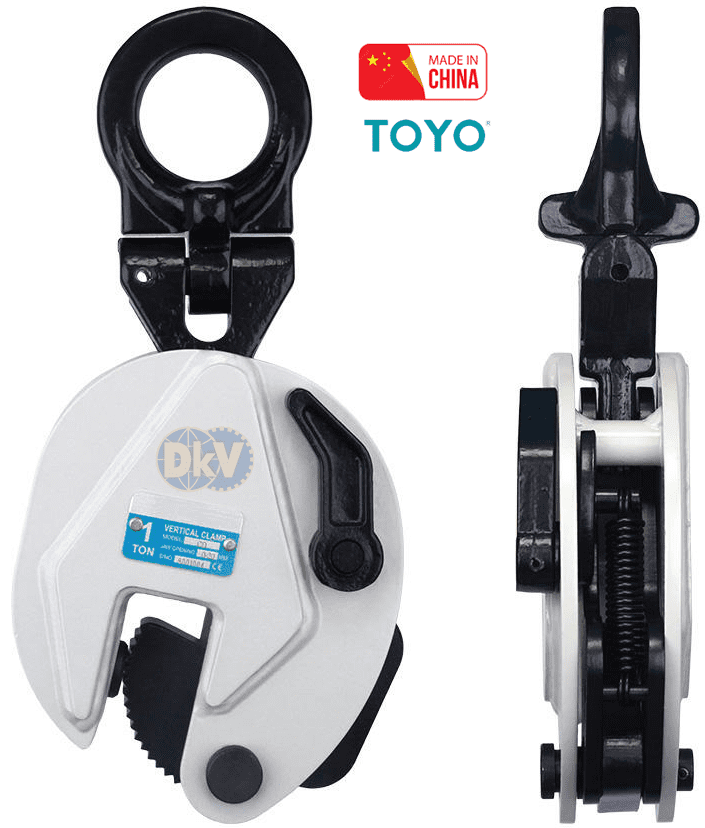 Kẹp tôn đứng Toyo CD0.8, Toyo vertical lifting clamps for steel CD0.8