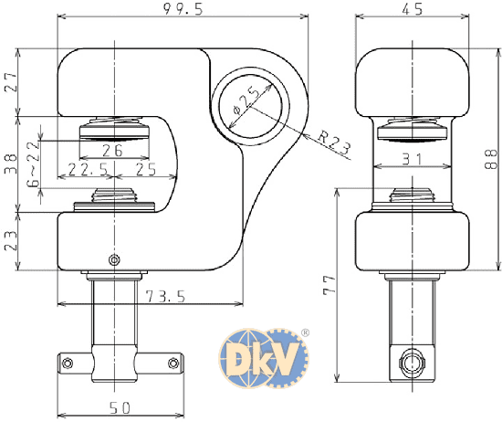 kep ton eagle clamp ams-500, eagle clamp lifting clamps for steel ams-500