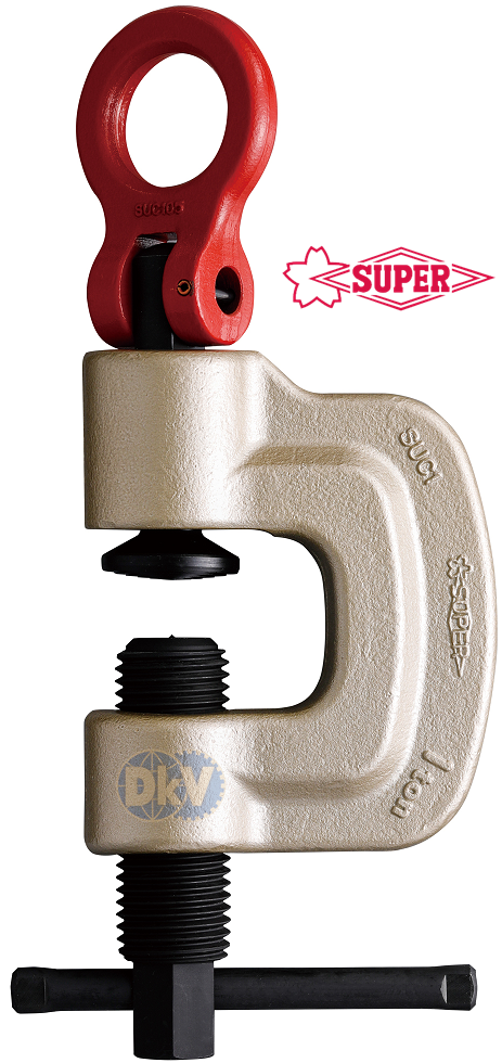 Kẹp tôn ngang Super Tool SUC0.5, Super Tool lateral lifting clamps for steel SUC0.5