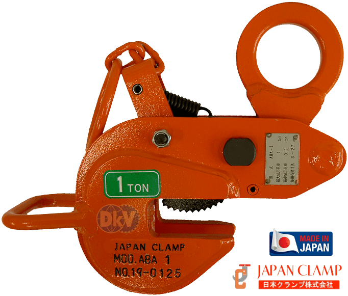Kẹp tôn ngang Japan Clamp ABA-2, Japan Clamp horizontal lifting clamps for steel ABA-2