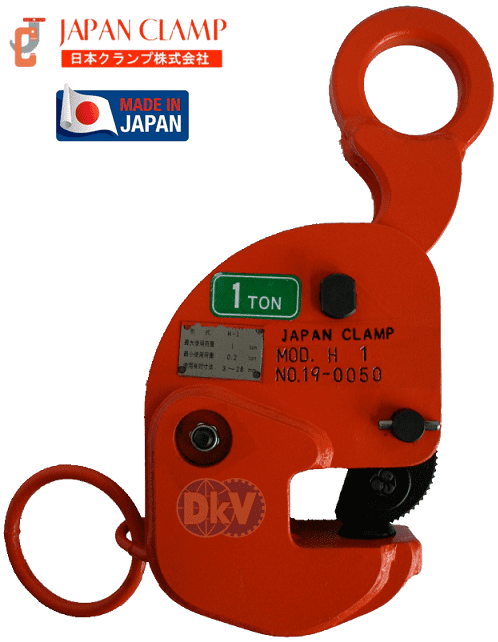 Kẹp tôn ngang Japan Clamp H-2, Japan Clamp horizontal lifting clamps for steel H-2
