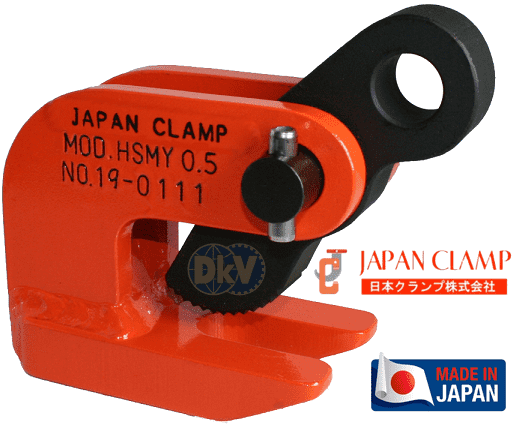 Kẹp tôn ngang Japan Clamp HSMY-3, Japan Clamp horizontal lifting clamps for steel HSMY-3