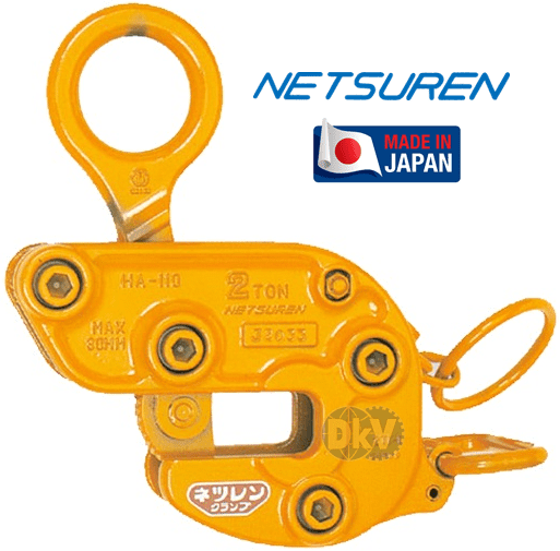 Kẹp tôn ngang Netsuren HA-110 (2 ton), Netsuren horizontal lifting clamps for steel HA-110 (2 ton)