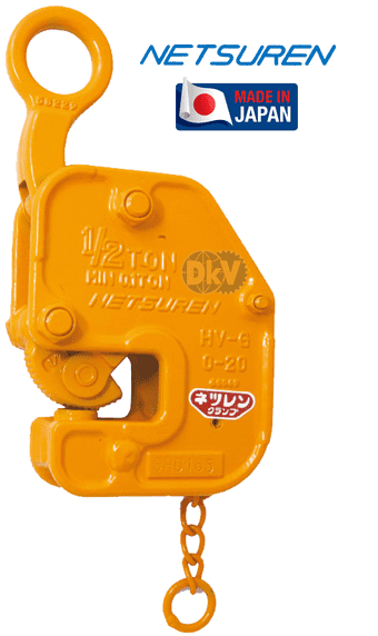 Kẹp tôn ngang Netsuren HV-G (3 ton), Netsuren horizontal lifting clamps for steel HV-G (3 ton)
